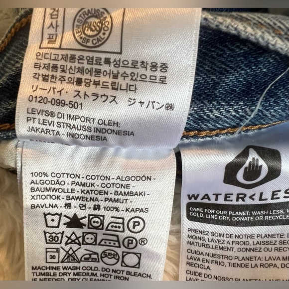 Levi’s Wedgie 100% cotton 30 - Picture 8 of 8